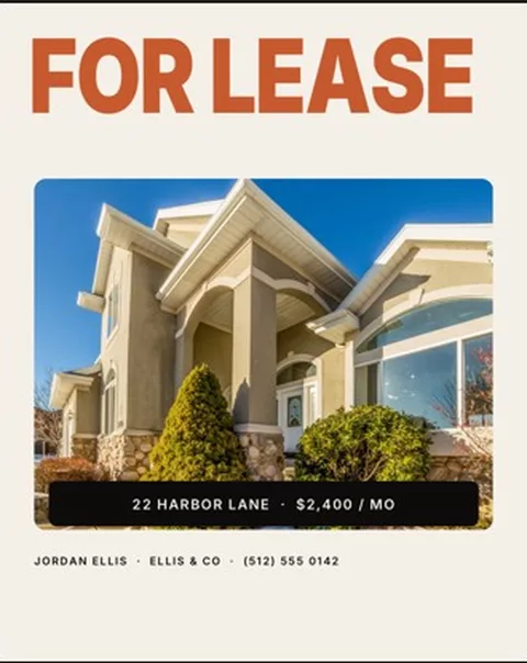 For Lease design