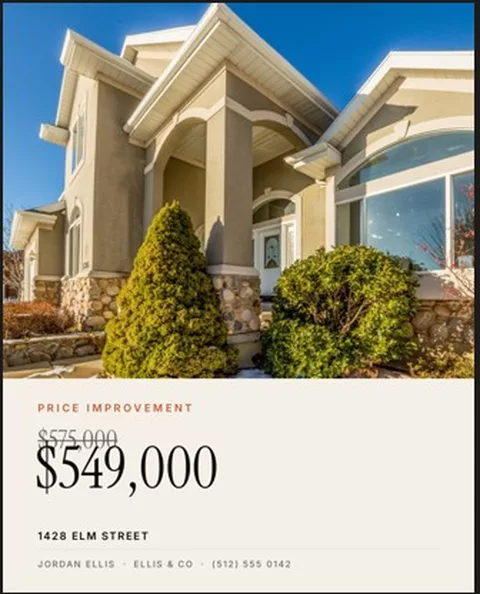 Price Drop design