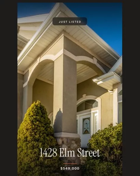 Just Listed story design